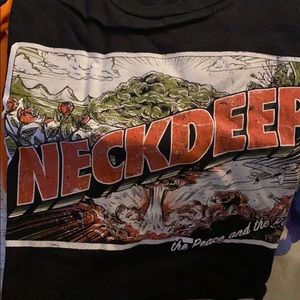 Neck deep T-shirt